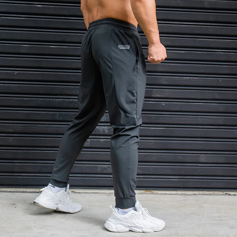 Men's New Fitness Trousers Men Loose Quick-Drying Sports Pants Breathable  Running Training Casual Pants